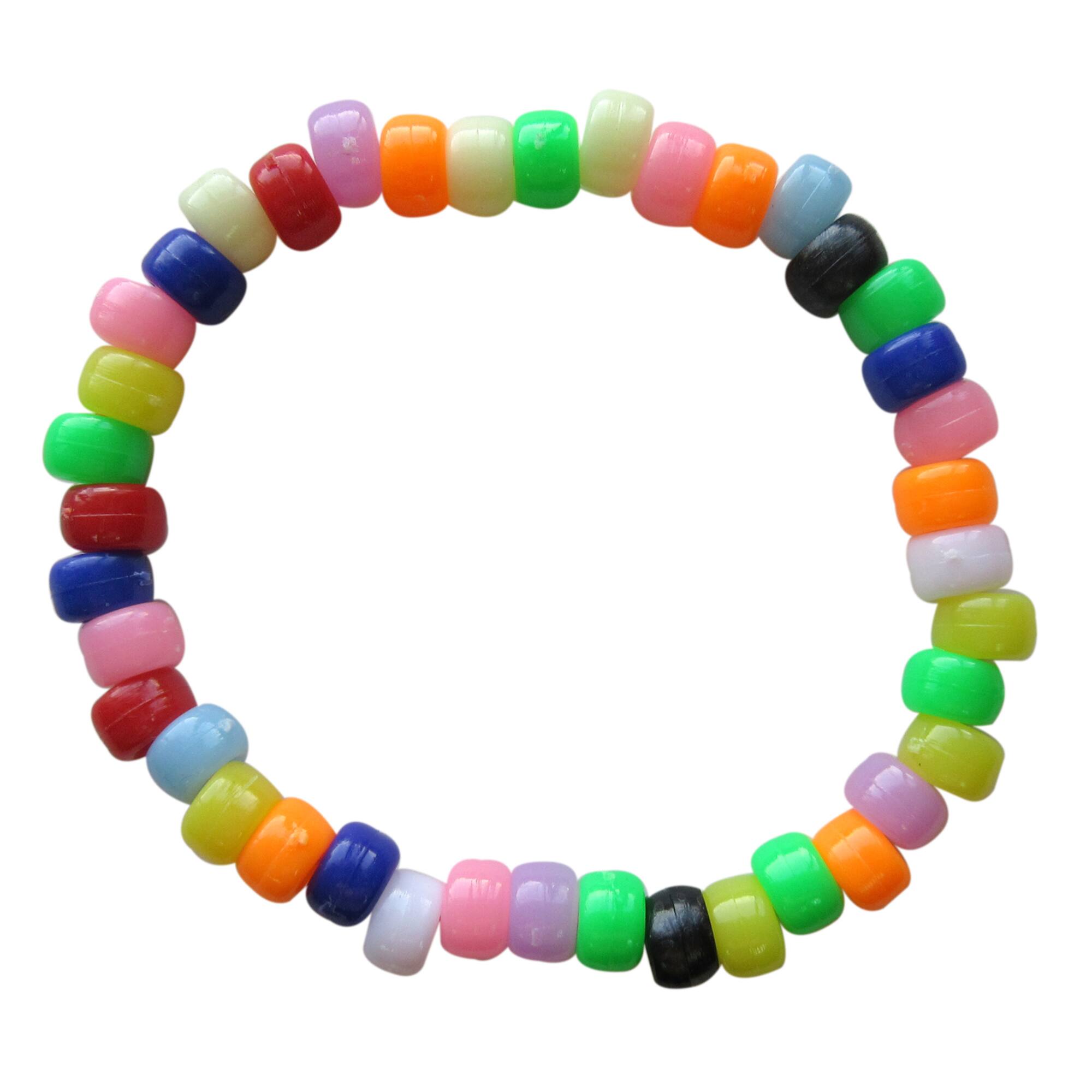 1lb. Opaque Pony Beads by Creatology™, 4mm x 7mm